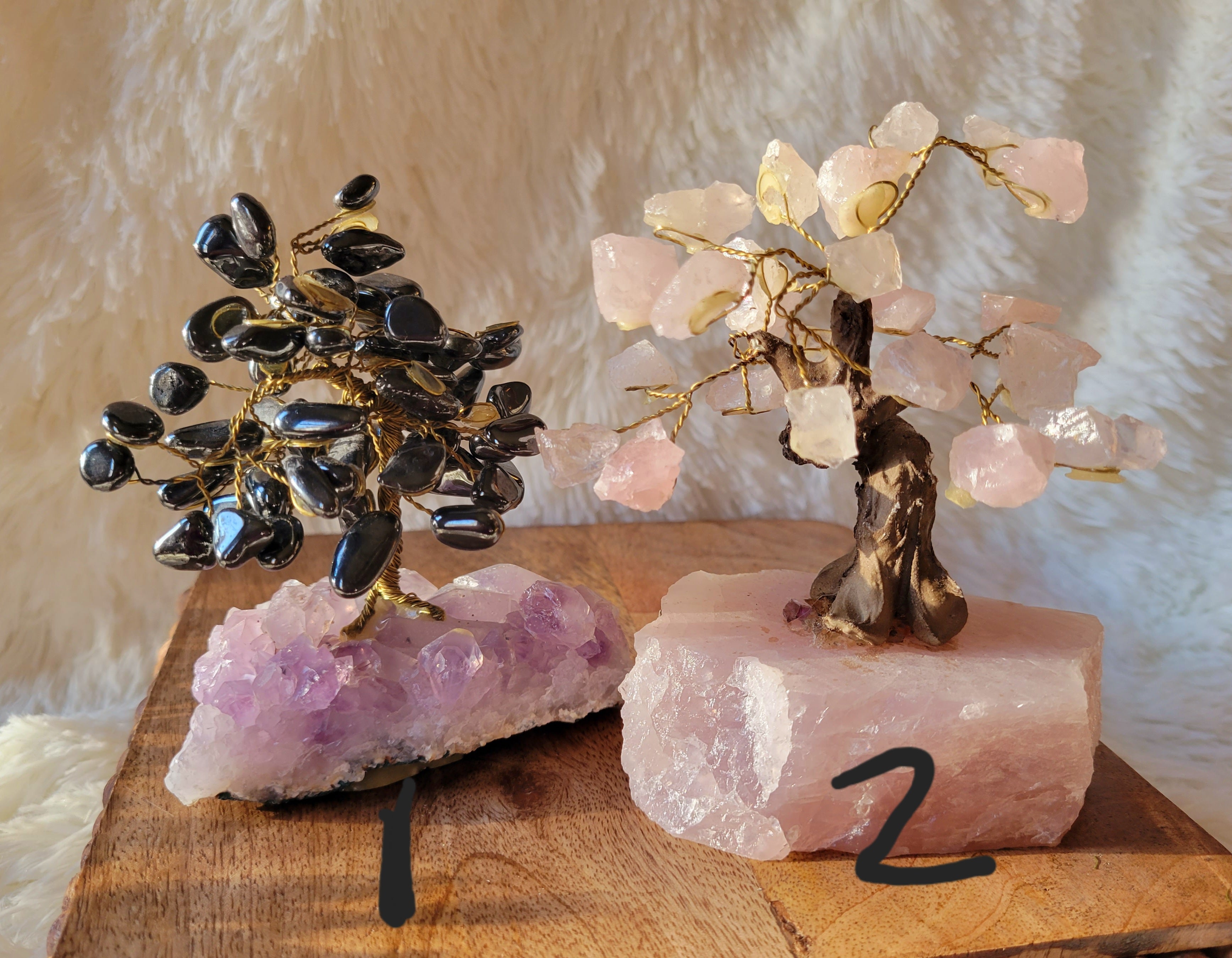 rose quartz money tree Gemstone Tree, Crystal Tree, Money Tree, Lucky Tree, Fortune Tree, Tre – Moon Crystals Cure