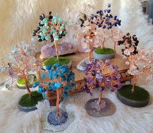 money crystal tree Gemstone Tree, Crystal Tree, Money Tree, Lucky Tree, Fortune Tree, Tre – Moon Crystals Cure